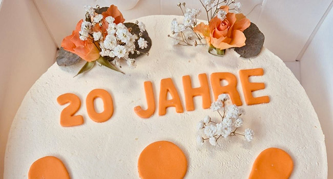 Wir feiern unser 20-Jähriges!
